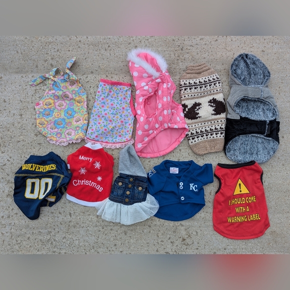 Other - Dog Clothes Small And Xsmall Bundle